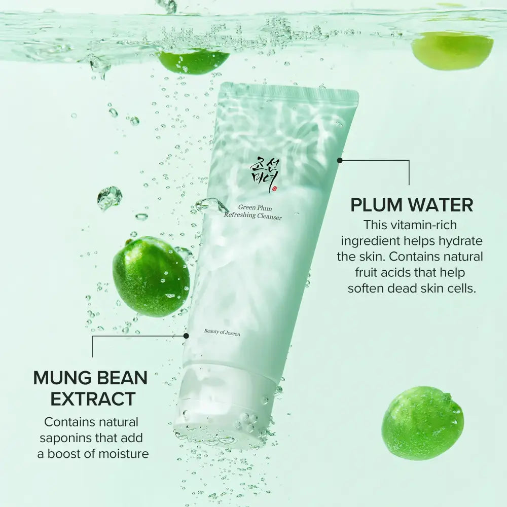 Green Plum Refreshing Cleanser 100ml - Water Based Cleanser