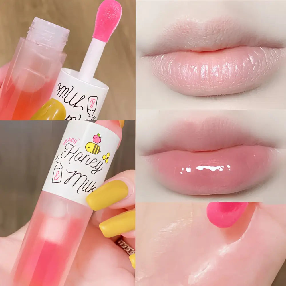 Honey & Milk Lip Oil (Peach) 5g - Lip Care