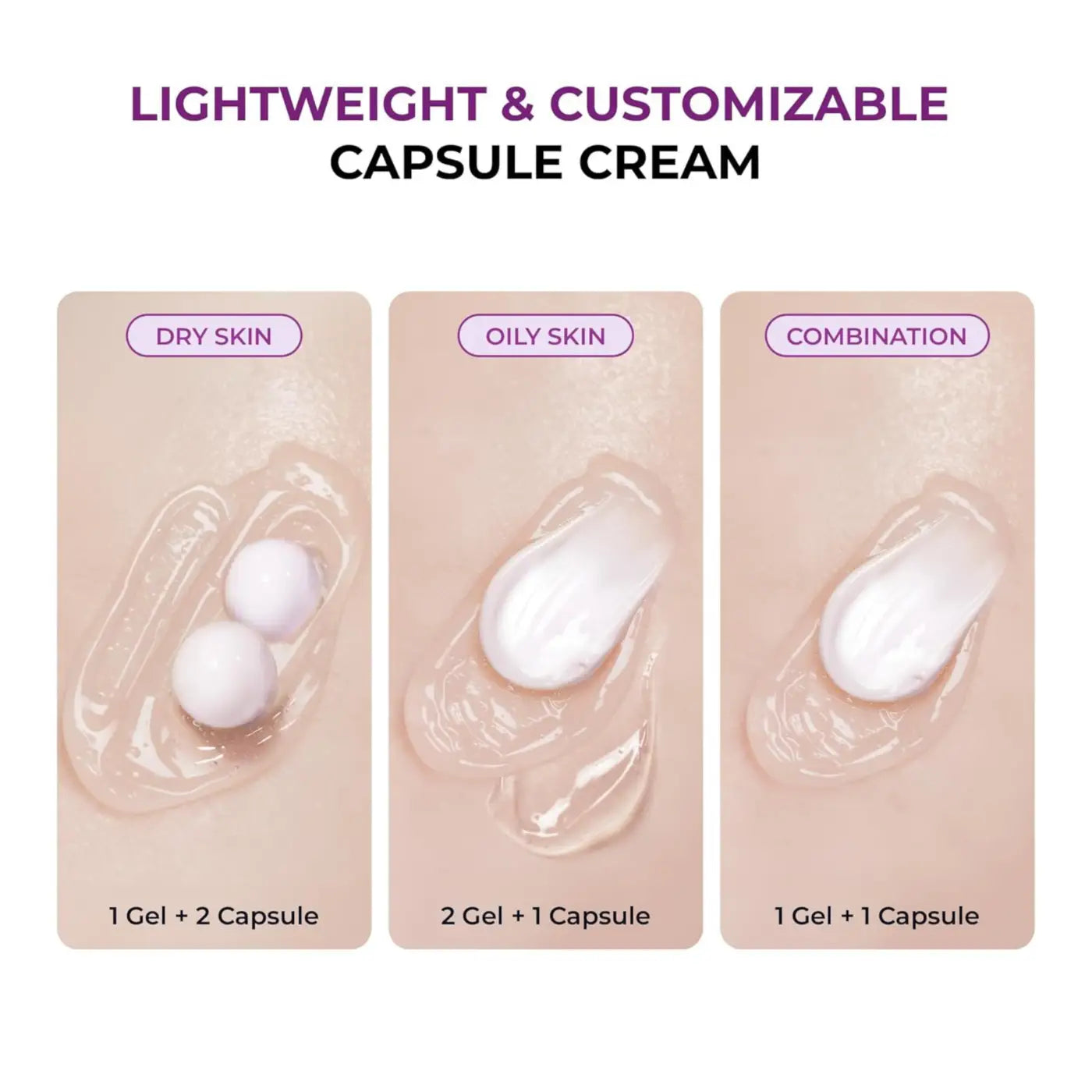 Lightweight jumiso niacinamide overnight cream 50ml with clear gel and white capsules targets dark spots for all skin types