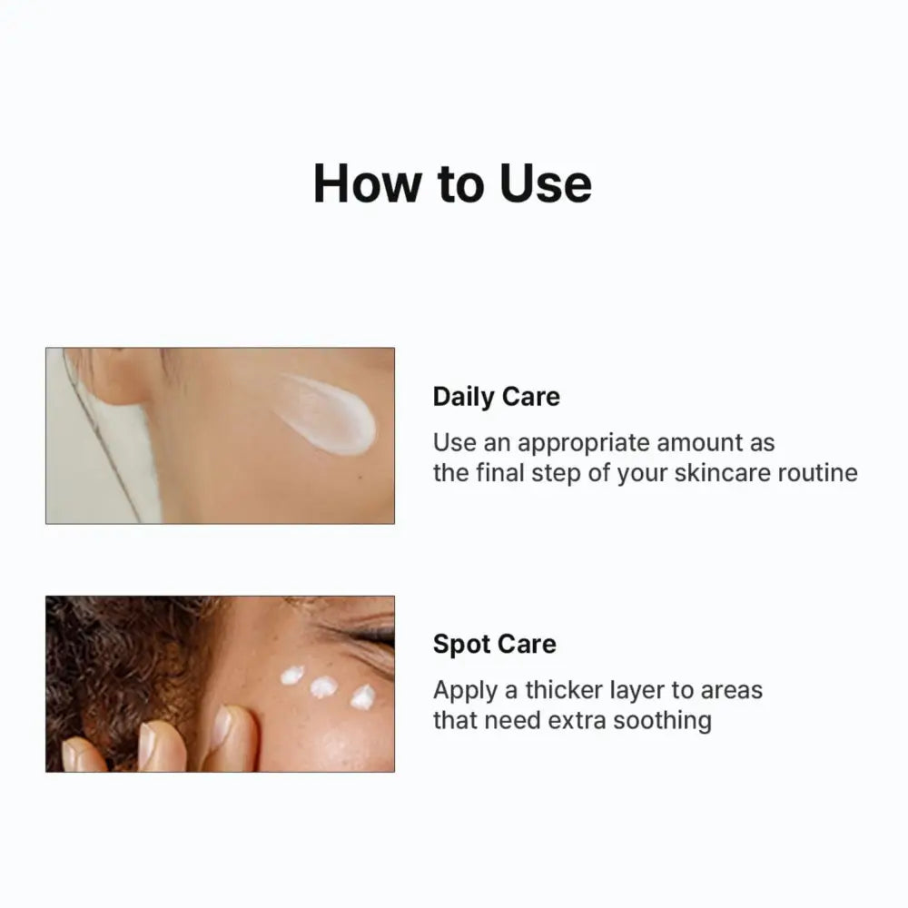 A creamy white pdrn reju 5000 cream applied to skin for daily care in authentic korean skincare south africa routine