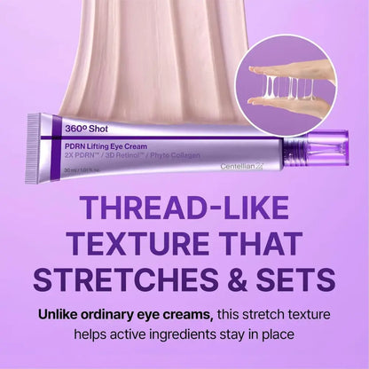 360º Shot PDRN Lifting Eye Cream 30ml - Care Centellian24 Creams