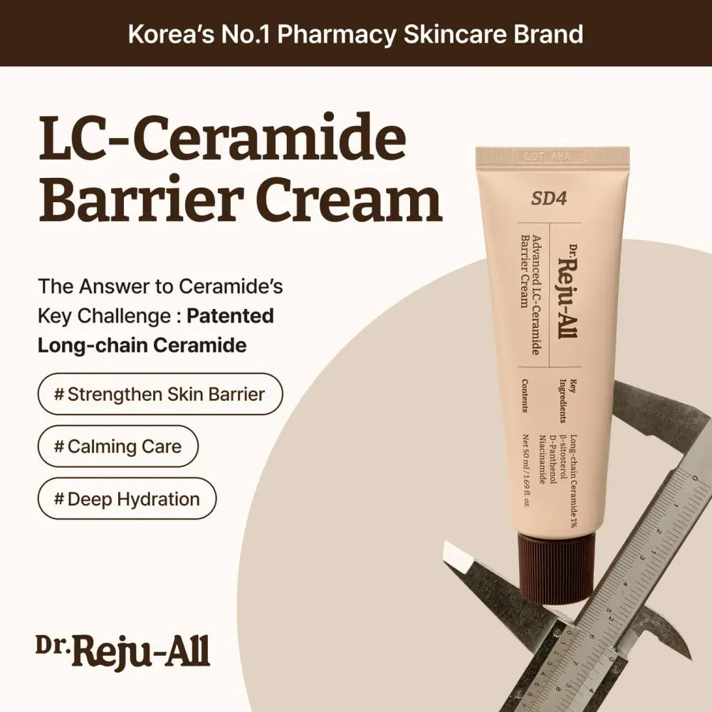 Advanced LC-Ceramide Barrier Cream 50ml - Moisturiser Dr. Reju-All Face Moisturizers