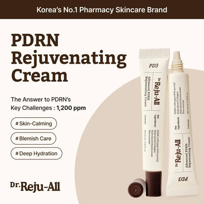 Advanced PDRN Rejuvenating Cream 20ml - Moisturiser Dr. Reju-All Face Moisturizers