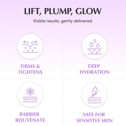 Soft lavender bakuchiol plumping capsule cream 50ml with lifting firming deep hydration barrier care for sensitive skin from best korean skincare brands sa