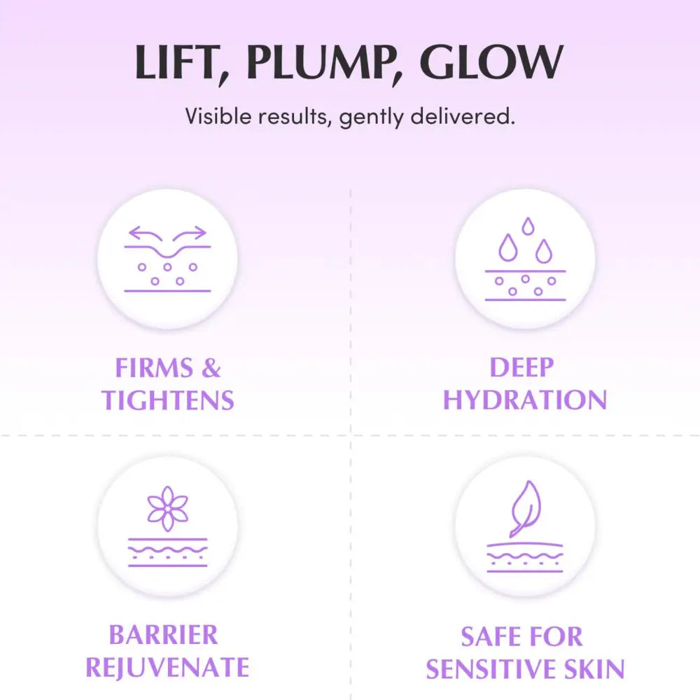 Soft lavender bakuchiol plumping capsule cream 50ml with lifting, hydration, barrier care for sensitive skin korean skincare south africa