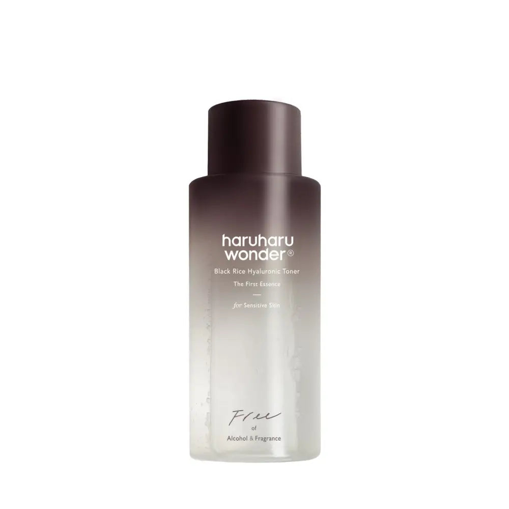 Black Rice Hyaluronic Toner / Free of Alcohol & Fragrance - Toner and Toner Pad