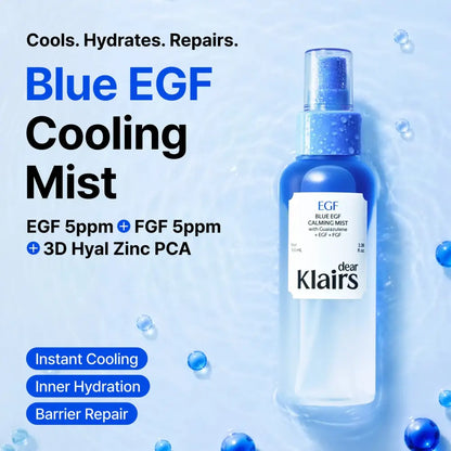Blue EGF Calming Mist 100ml - Dear Klairs Toners