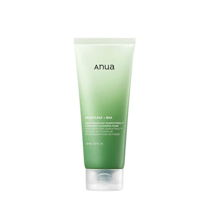 Heartleaf Quercetinol Pore Deep Cleansing Foam 150ml - Water Based Cleanser Anua Facial Cleansers