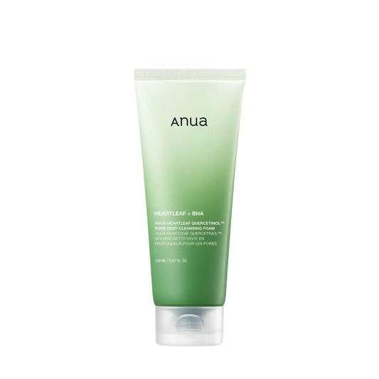 Heartleaf Quercetinol Pore Deep Cleansing Foam 150ml - Water Based Cleanser Anua Facial Cleansers