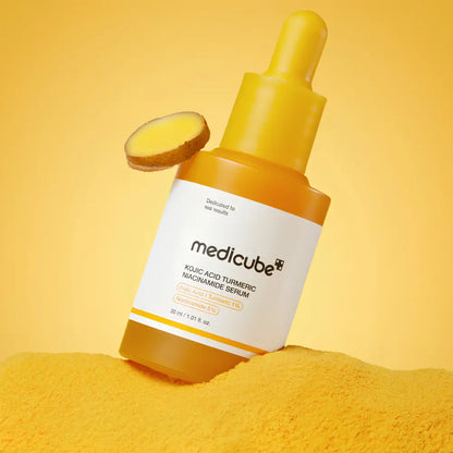 Kojic Acid Turmeric Niacinamide Serum 30ml - and Ampoule Medicube Face Serums