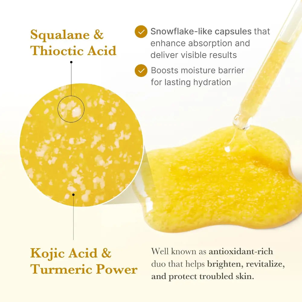 Kojic Acid Turmeric Niacinamide Serum 30ml - and Ampoule Medicube Face Serums