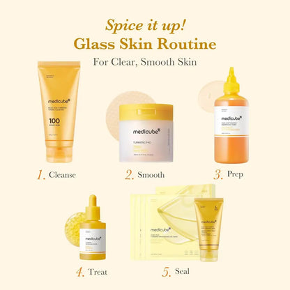 Kojic Acid Turmeric Pad (70ea) - Toner and Medicube Toners