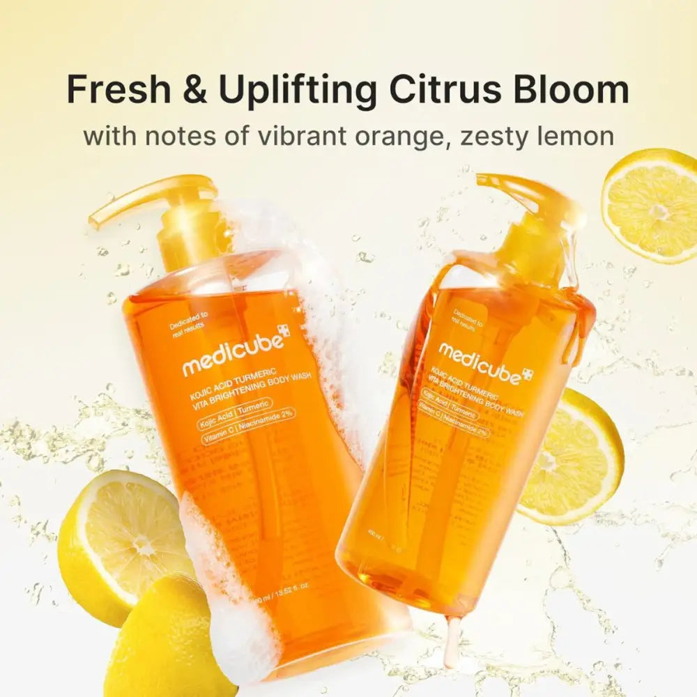 Kojic Acid Turmeric Vita Brightening Body Wash - Care Medicube