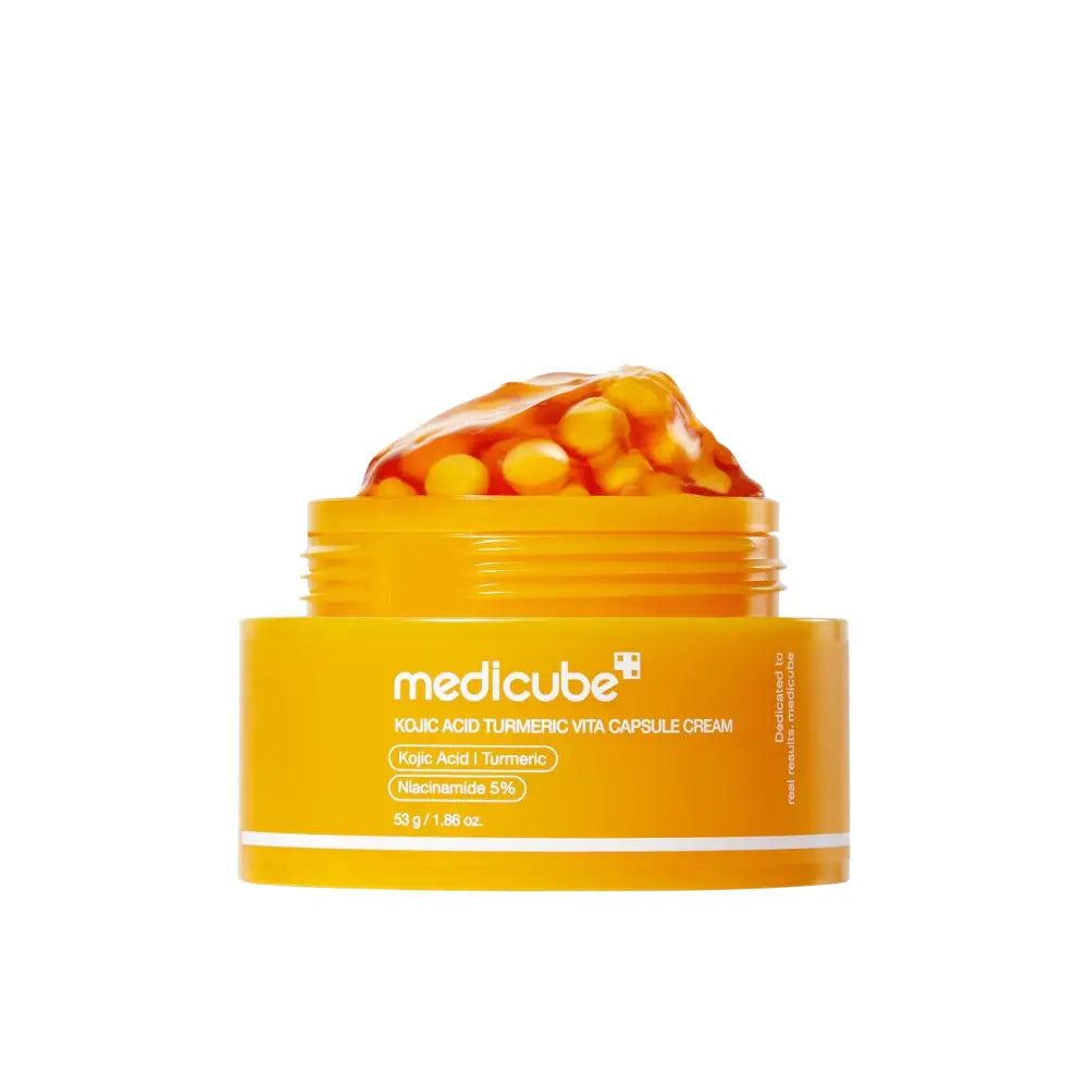 Kojic Acid Turmeric Vita Capsule Cream - Moisturiser Medicube Face Moisturizers