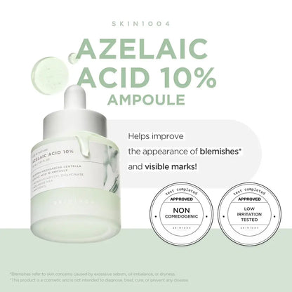 Madagascar Centella Azelaic Acid 10 Ampoule 30ml - Serum and Skin1004