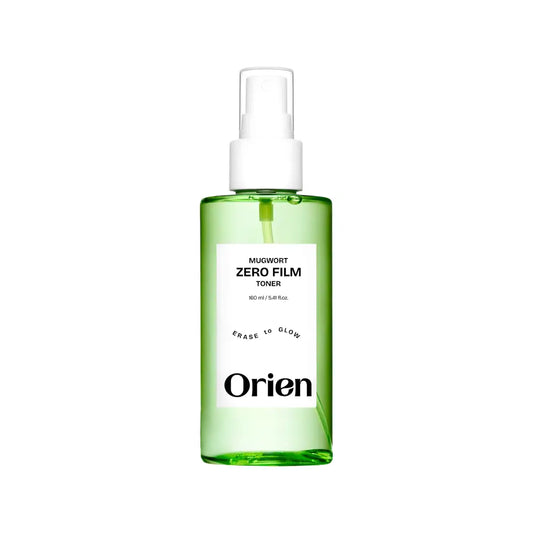 Green glass mugwort soothe in toner bottle with white pump from the best korean skincare brands sa collection