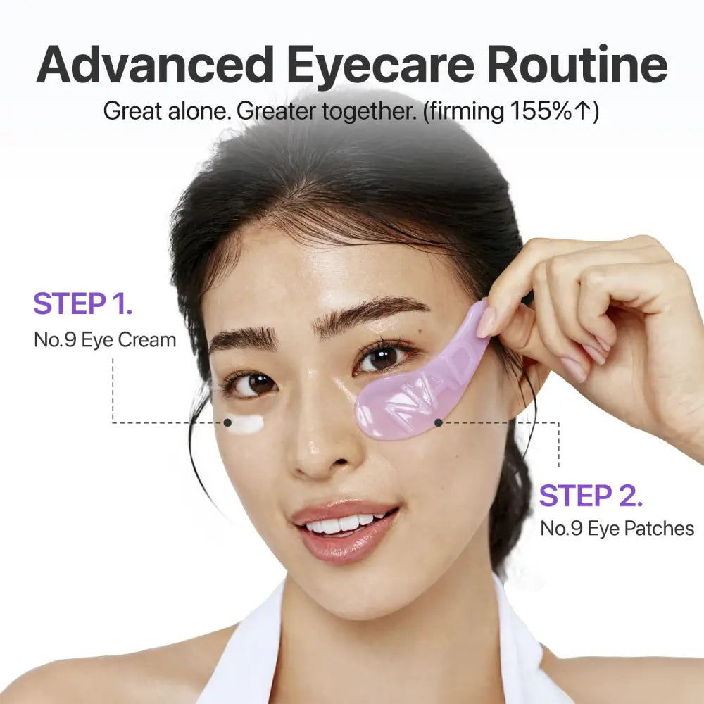No.9 NAD+ Collagen Under Eye Patches - Care Numbuzin Skin Masks & Peels