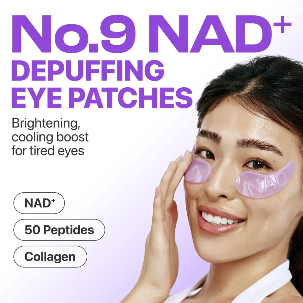 No.9 NAD+ Collagen Under Eye Patches - Care Numbuzin Skin Masks & Peels