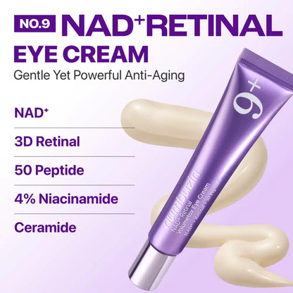 No.9 NAD+ Retinal Volumetox Eye Cream - Care Numbuzin Creams