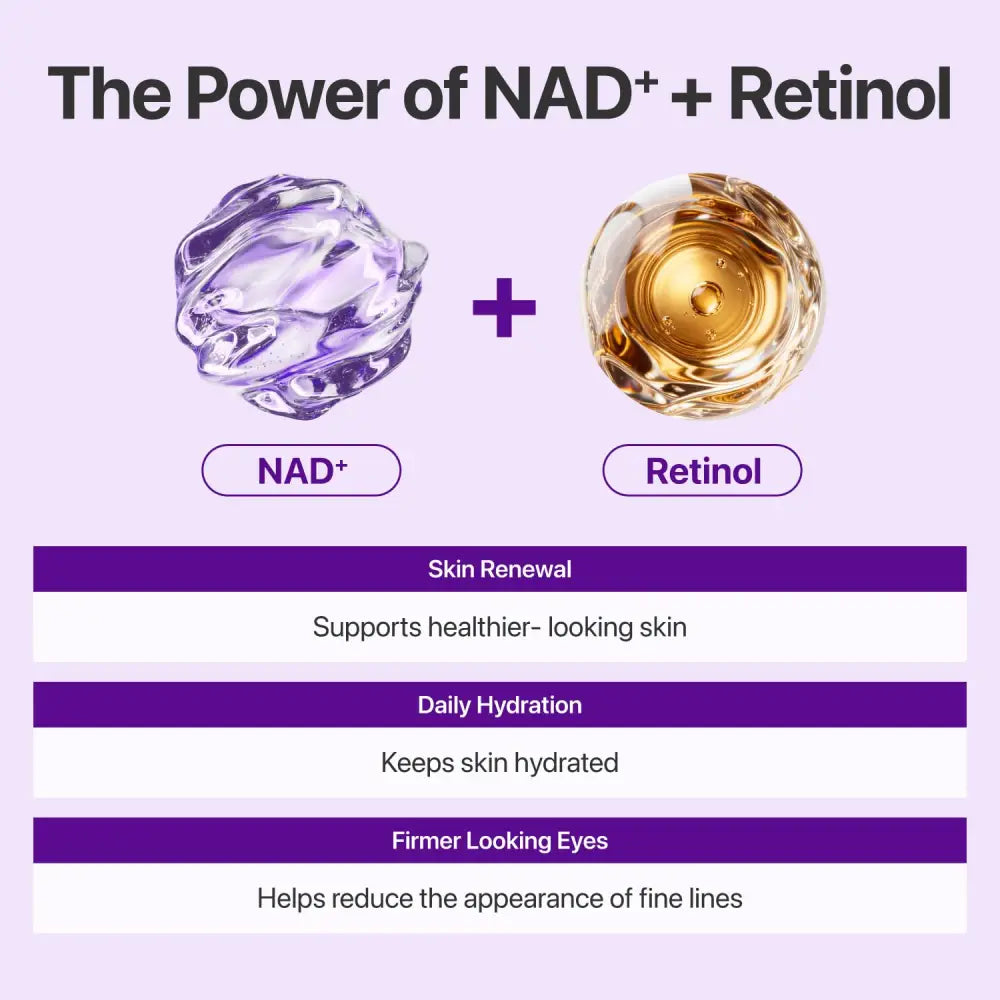 No.9 NAD+ Retinol Volumetox Eye Cream - Care Numbuzin Creams