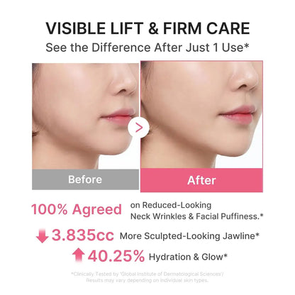 PDRN Collagen Gua Sha Neck Wrinkle Cream 90g - Moisturiser Medicube Anti-Aging Skin Care