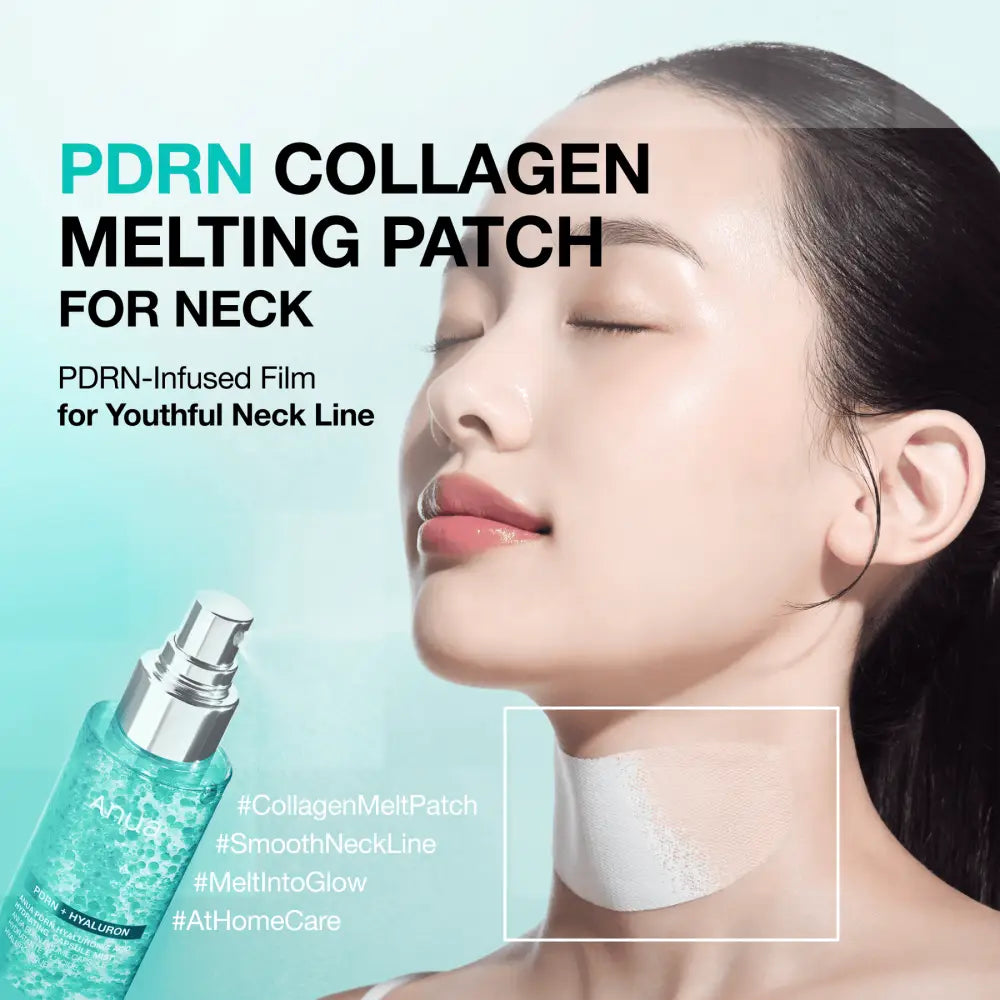 PDRN Collagen Melting Patch For Neck (4ea) - Mask Anua Skin Care Masks & Peels