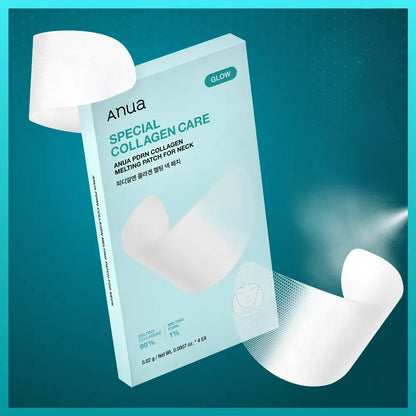 PDRN Collagen Melting Patch For Neck (4ea) - Mask Anua Skin Care Masks & Peels