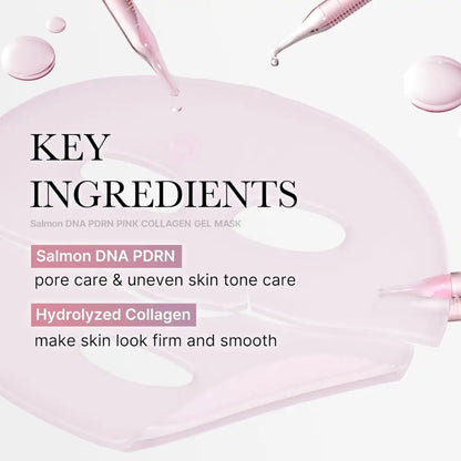 PDRN Pink Collagen Gel Mask (4ea) - Medicube Skin Care Masks & Peels