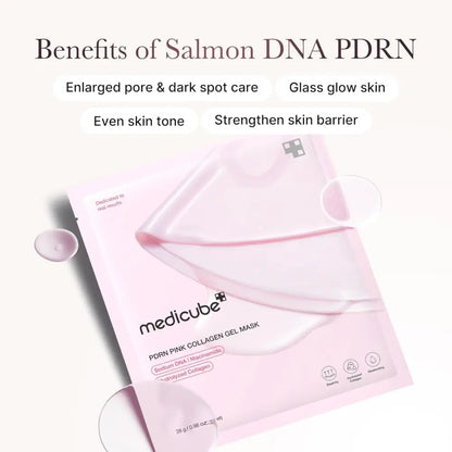 PDRN Pink Collagen Gel Mask - Medicube Skin Care Masks & Peels