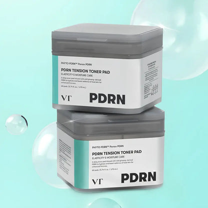 PDRN Tension Toner Pad (60ea) - and VT Cosmetics Toners