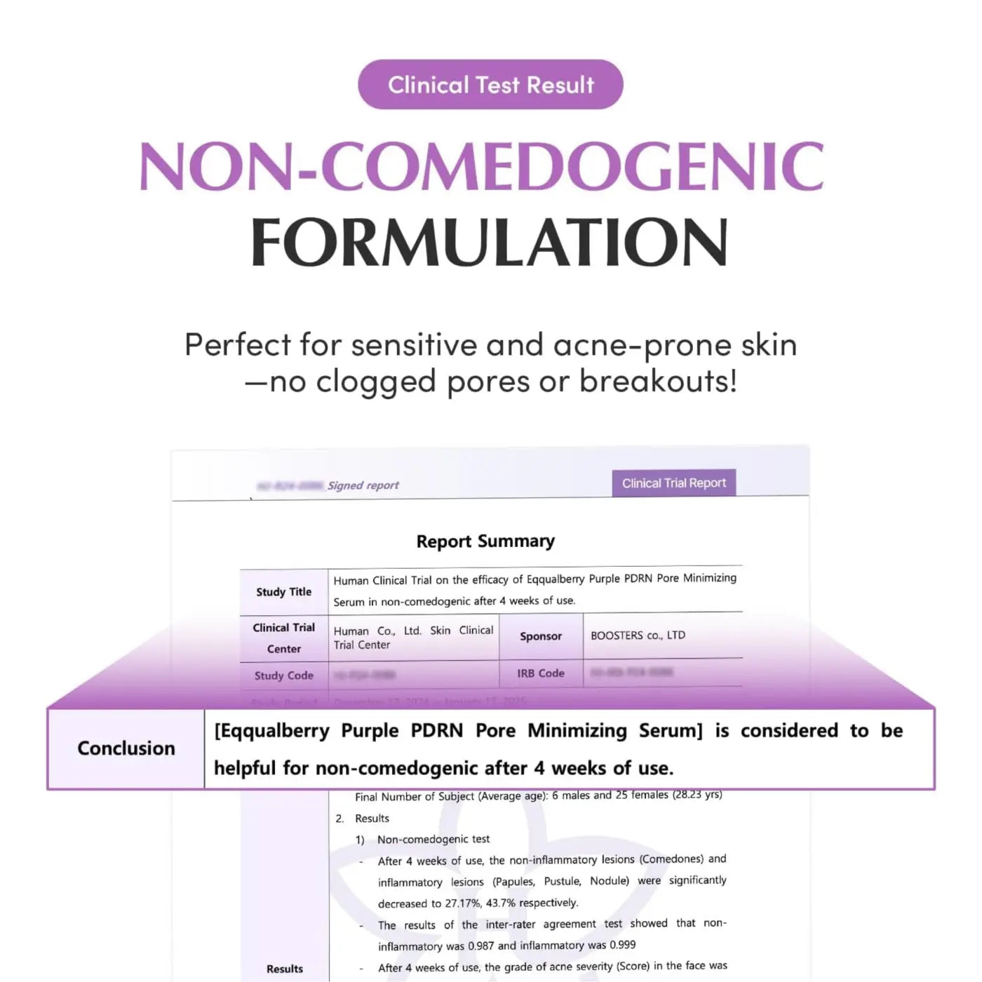 Equalberry purple pdrn pore minimizing serum 30ml non-comedogenic for sensitive acne-prone skin best korean skincare brands sa