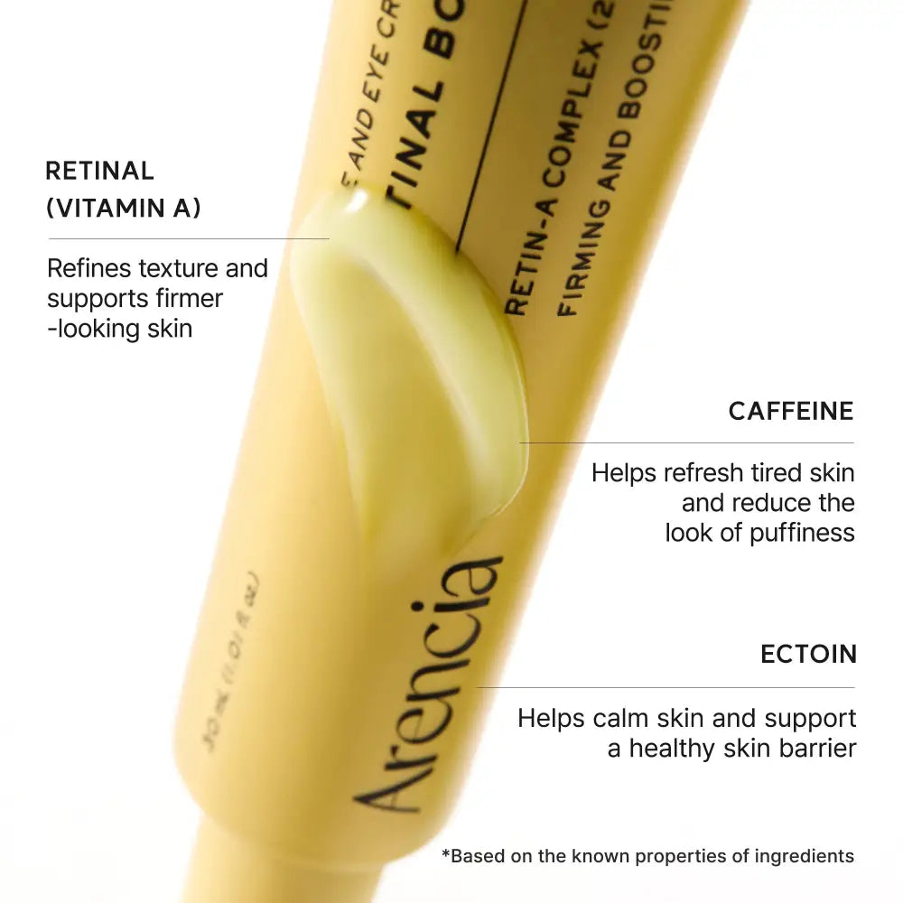 Retinal Booster Shot 30ml - Serum and Ampoule Arencia Face Serums
