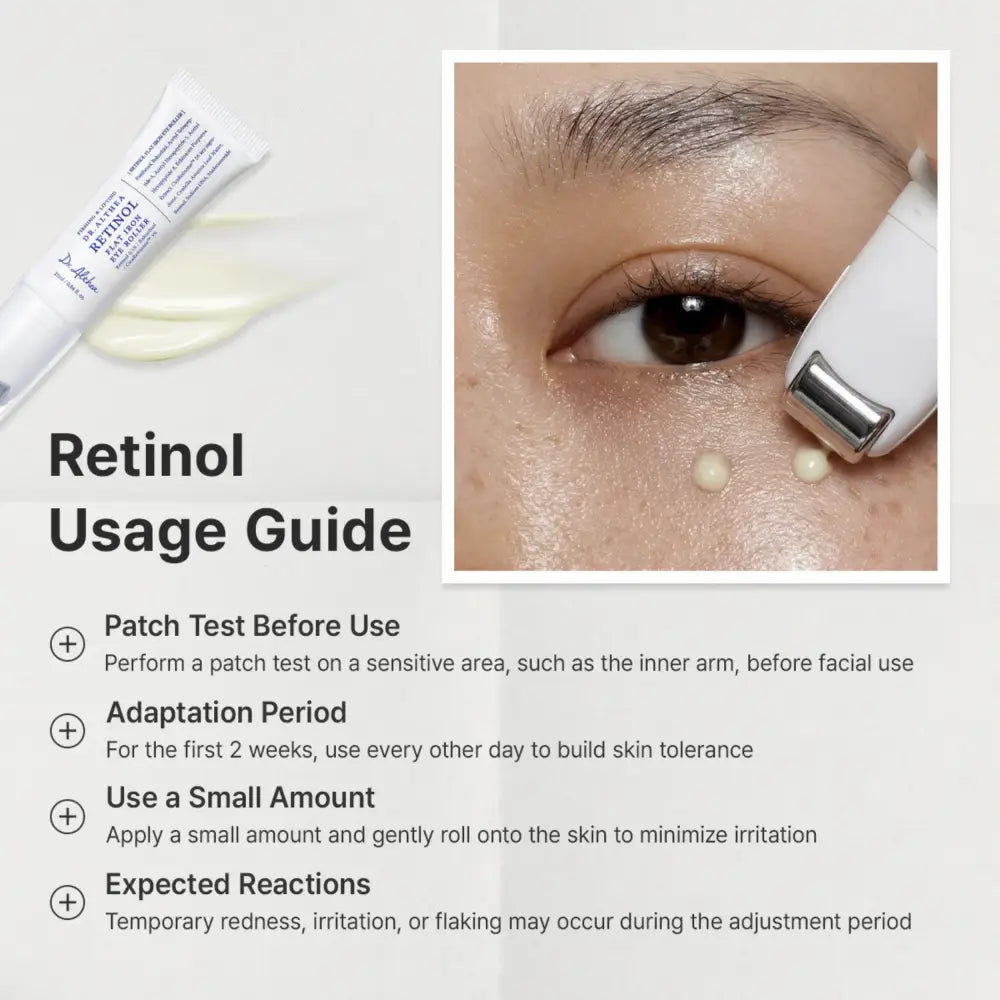 Retinol Flat Iron Eye Roller - Care Dr.Althea Creams