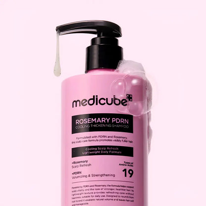 Rosemary PDRN Cooling Thickening Shampoo - Hair Care Medicube