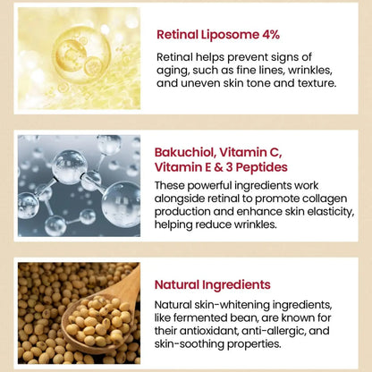Seoul 1988 eye cream features retinal liposome 4 and fermented beans for nourishing the eye area in a 30ml tube