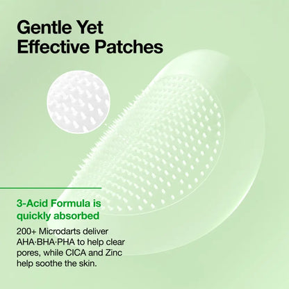 Triple Acid Spot Care Microdart Patch 12ea - Treatment Anua Acne Patches