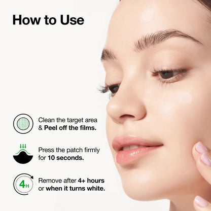 Triple Acid Spot Care Microdart Patch 12ea - Treatment Anua Acne Patches