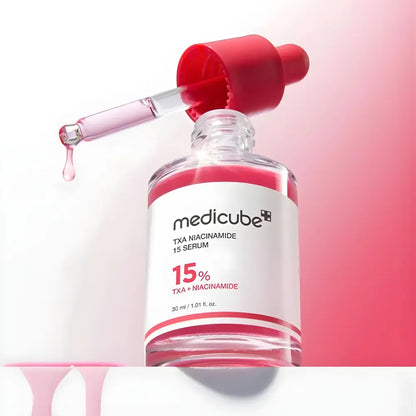 TXA Niacinamide 15 Serum 30ml - and Ampoule Medicube Face Serums