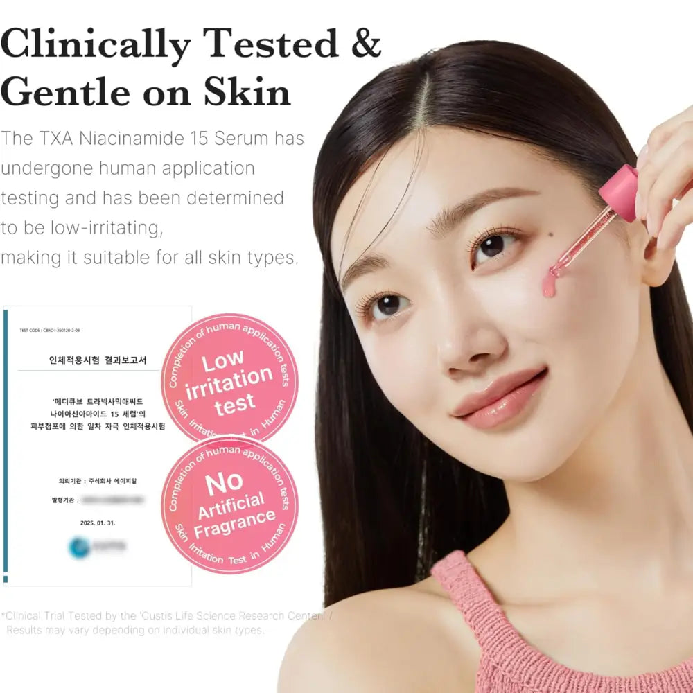 TXA Niacinamide 15 Serum 30ml - and Ampoule Medicube Face Serums