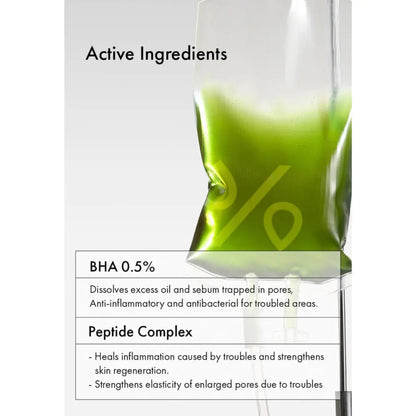 Vegan BHA & Matcha Ampoule 30ml - Serum and Dr Ceuracle Face Serums