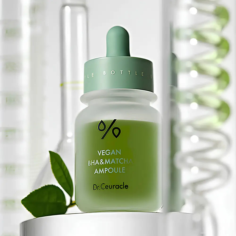 Vegan BHA & Matcha Ampoule 30ml - Serum and Dr Ceuracle Face Serums