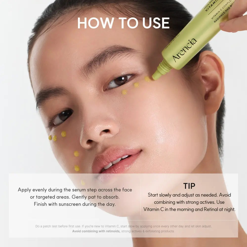 Vitamin C Booster Shot 30ml - Serum and Ampoule Arencia Face Serums
